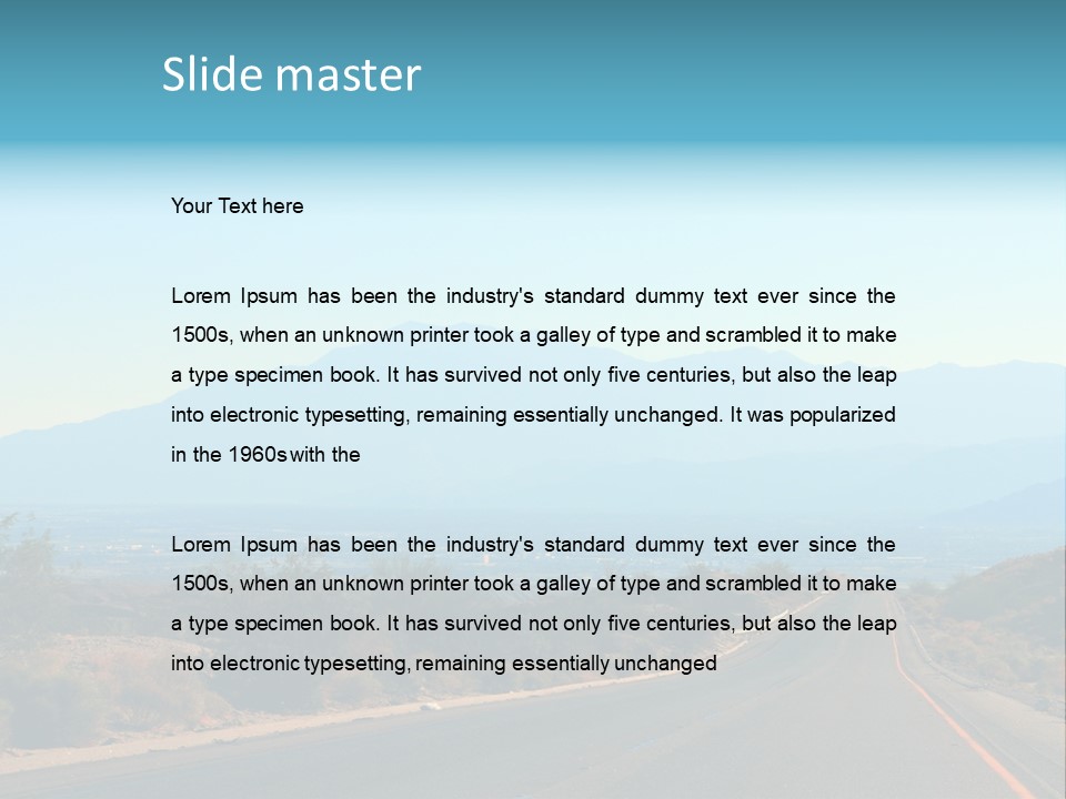 Valley Usa Coachella PowerPoint Template