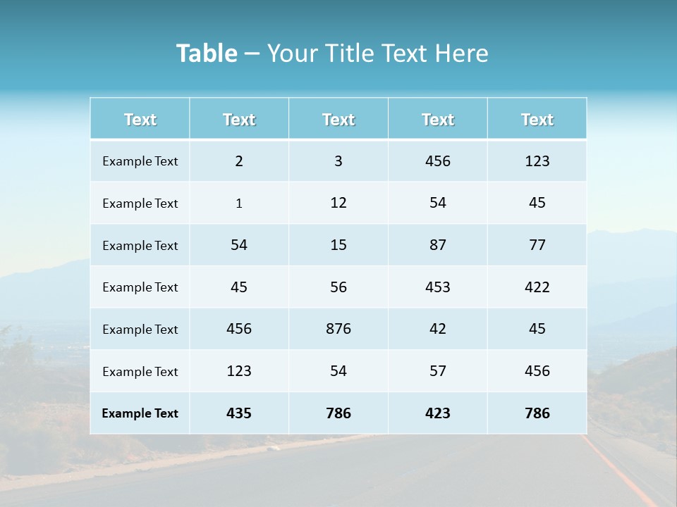 Valley Usa Coachella PowerPoint Template