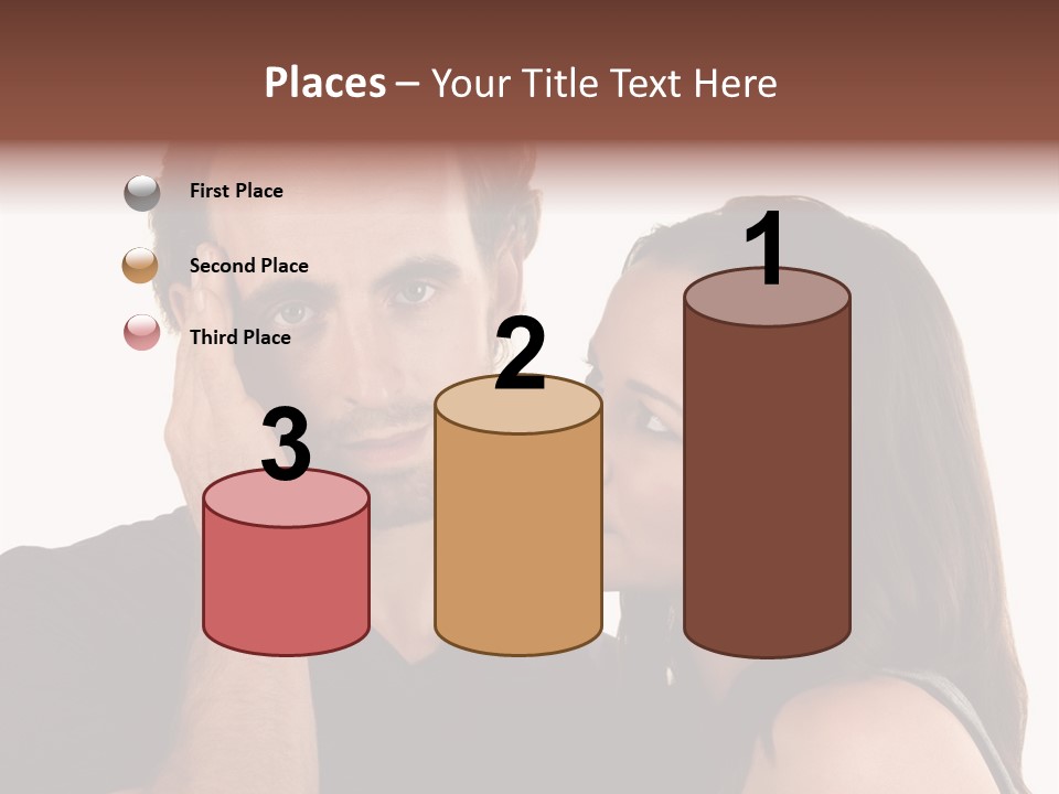 Adult Caucasian White PowerPoint Template