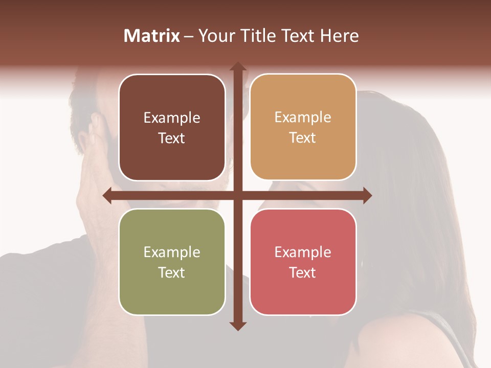 Adult Caucasian White PowerPoint Template