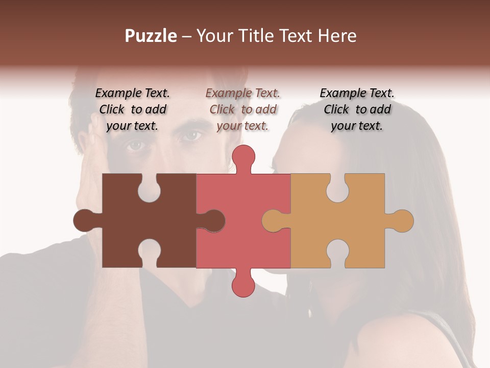 Adult Caucasian White PowerPoint Template