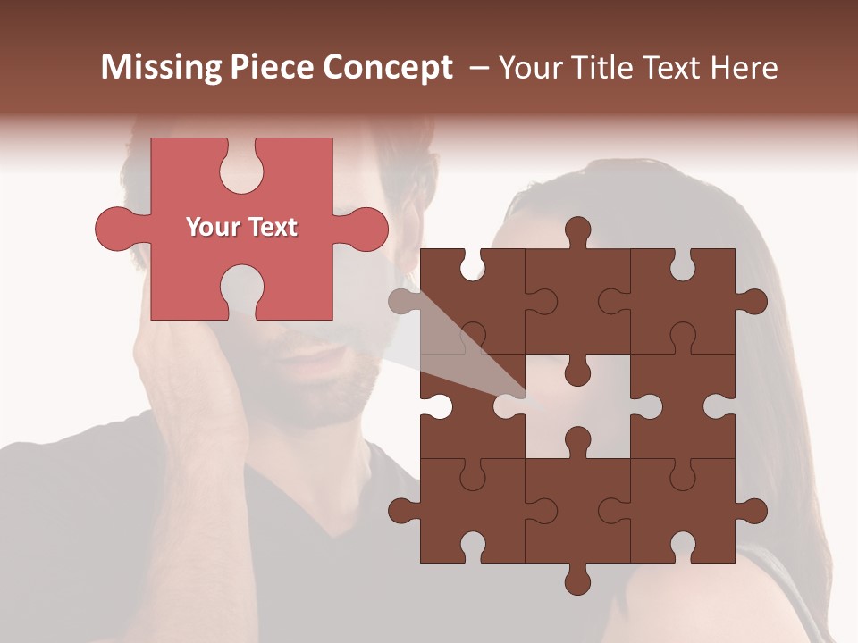 Adult Caucasian White PowerPoint Template