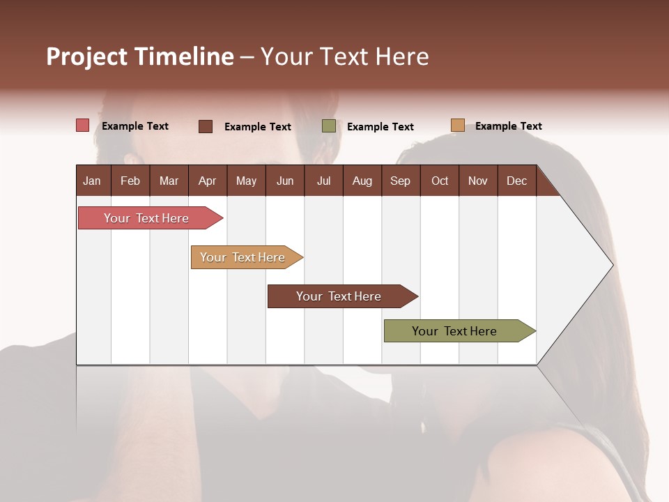 Adult Caucasian White PowerPoint Template