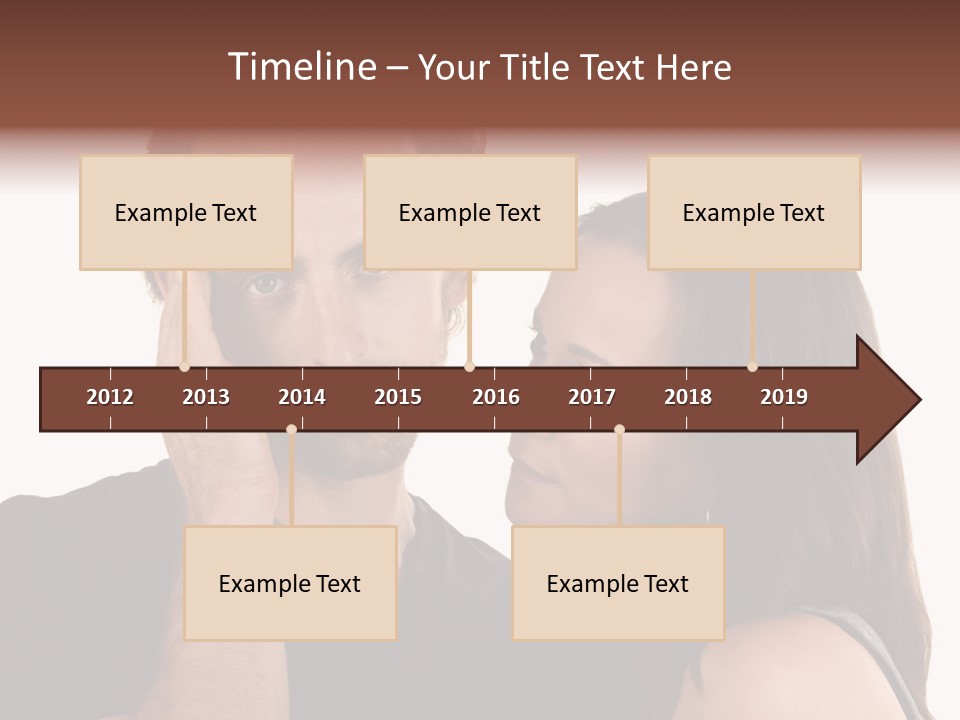 Adult Caucasian White PowerPoint Template