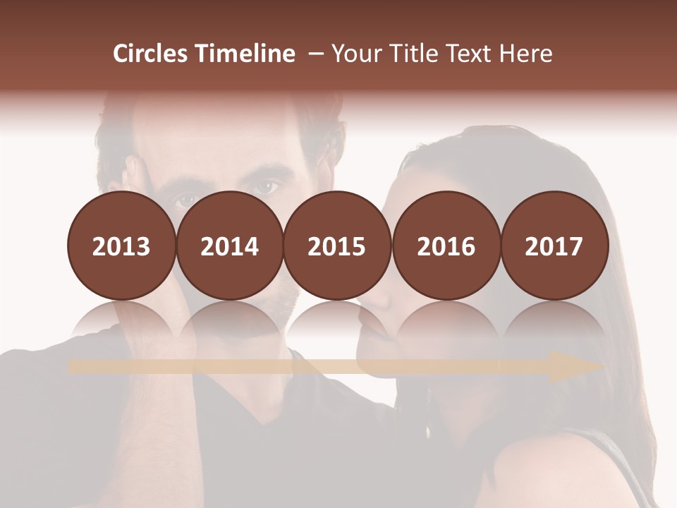 Adult Caucasian White PowerPoint Template