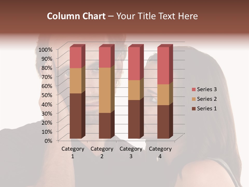 Adult Caucasian White PowerPoint Template