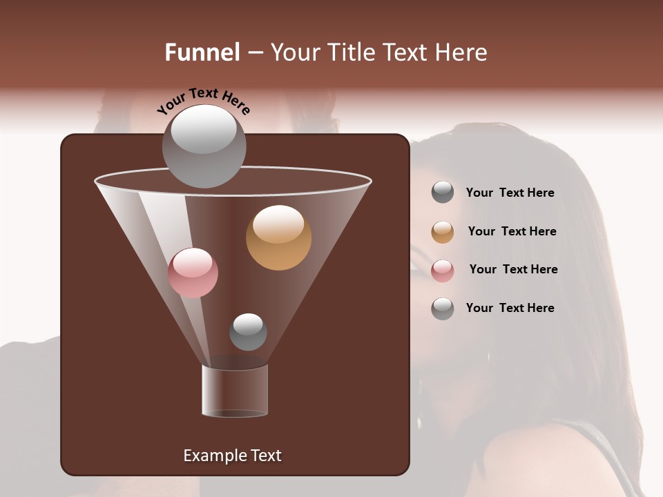 Adult Caucasian White PowerPoint Template