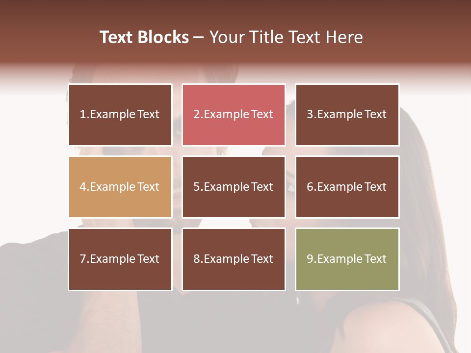 Adult Caucasian White PowerPoint Template