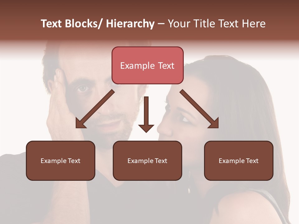 Adult Caucasian White PowerPoint Template