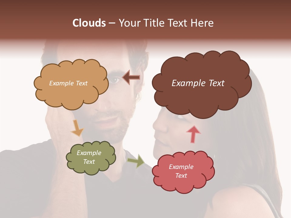 Adult Caucasian White PowerPoint Template