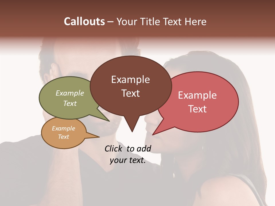 Adult Caucasian White PowerPoint Template