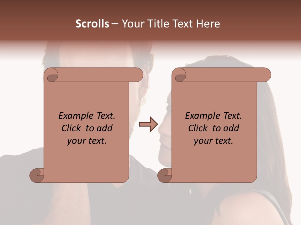 Adult Caucasian White PowerPoint Template