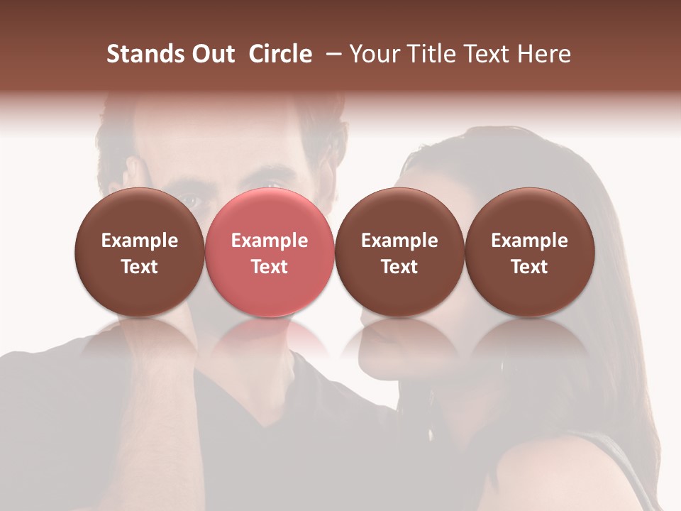 Adult Caucasian White PowerPoint Template