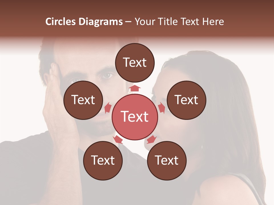 Adult Caucasian White PowerPoint Template