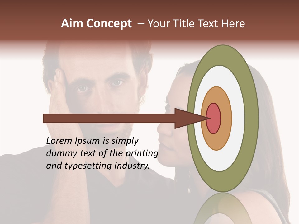 Adult Caucasian White PowerPoint Template