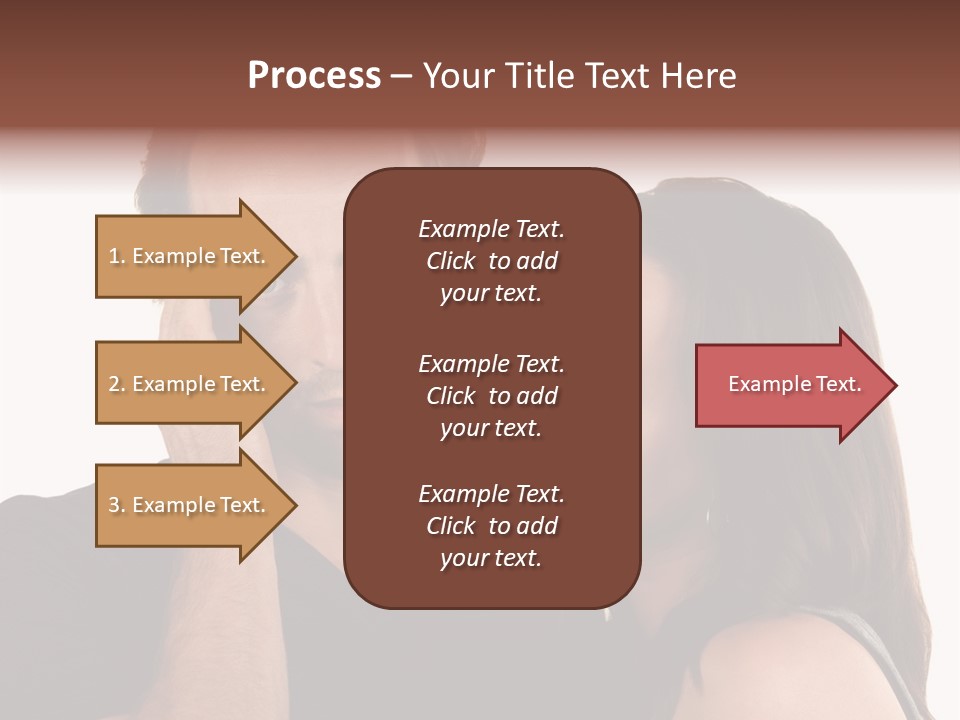 Adult Caucasian White PowerPoint Template