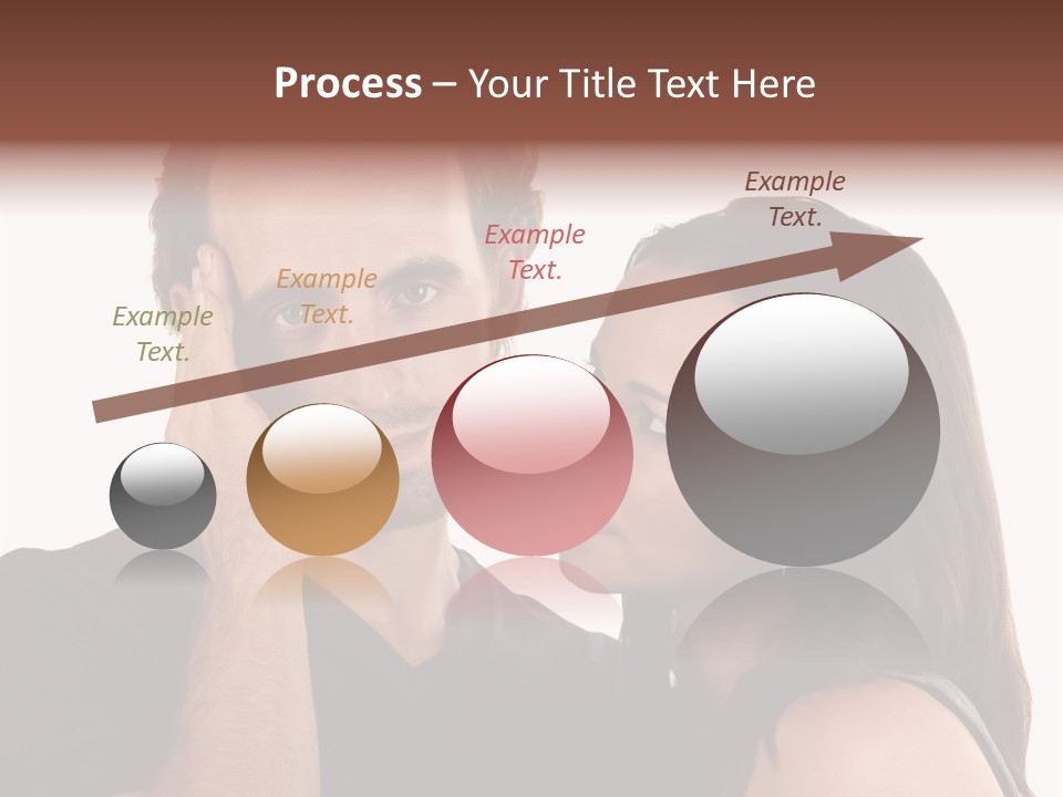 Adult Caucasian White PowerPoint Template