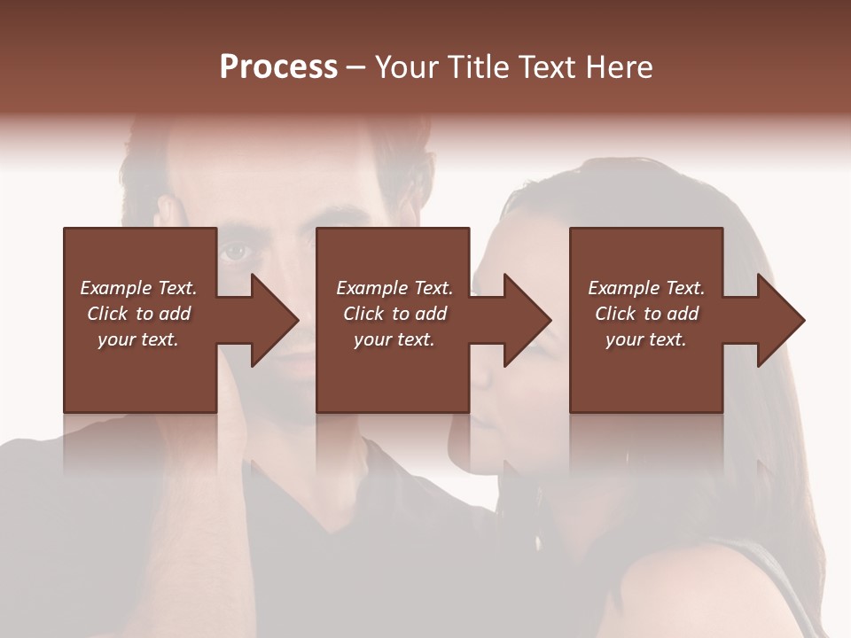 Adult Caucasian White PowerPoint Template