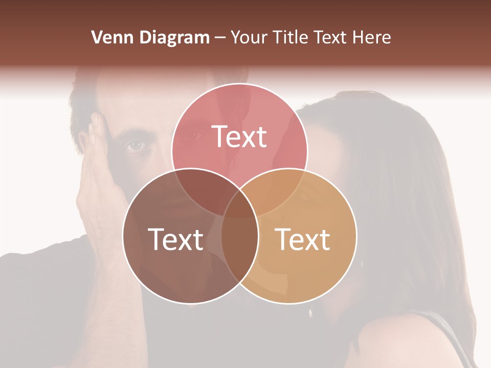 Adult Caucasian White PowerPoint Template