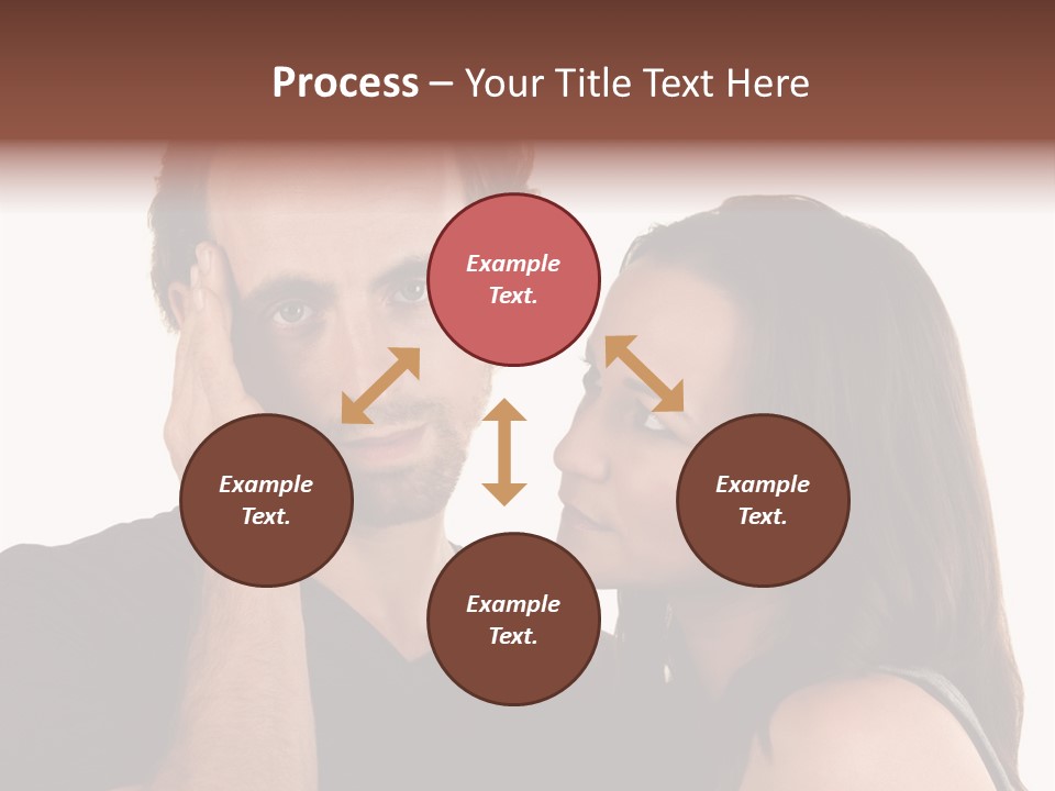 Adult Caucasian White PowerPoint Template