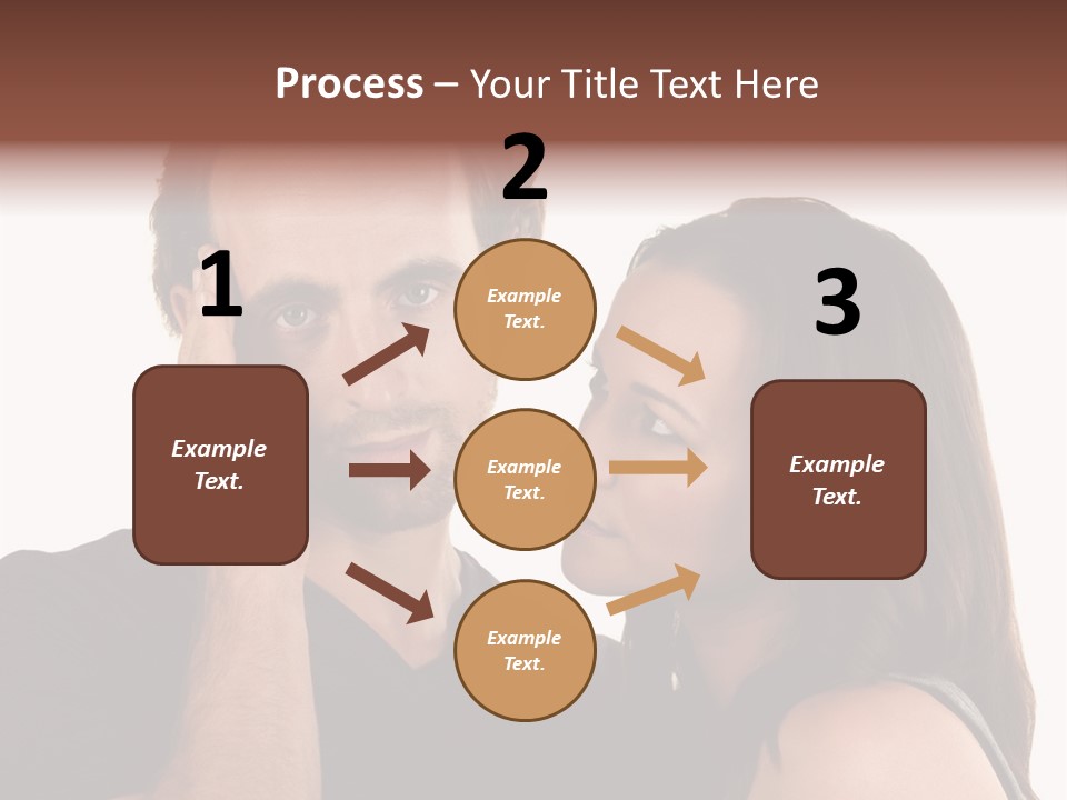 Adult Caucasian White PowerPoint Template