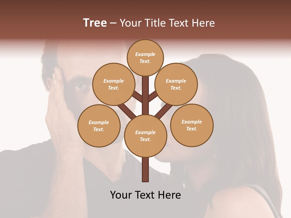 Adult Caucasian White PowerPoint Template