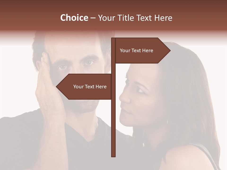 Adult Caucasian White PowerPoint Template