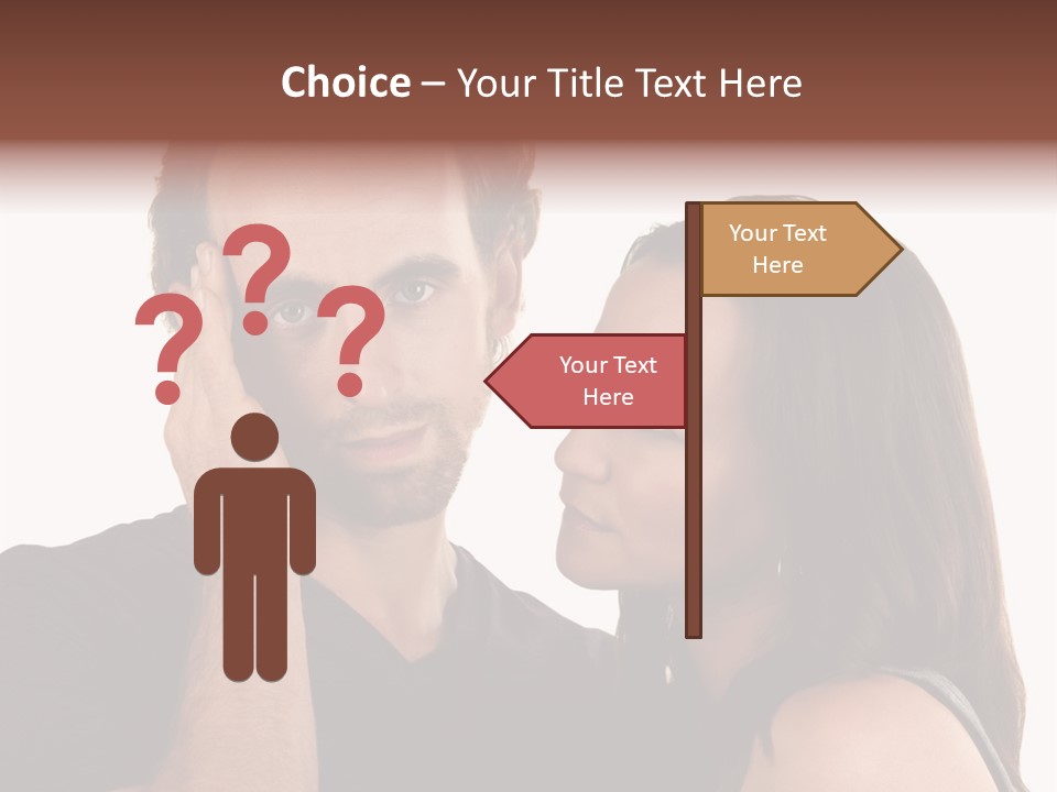 Adult Caucasian White PowerPoint Template