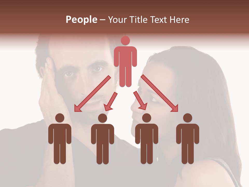 Adult Caucasian White PowerPoint Template