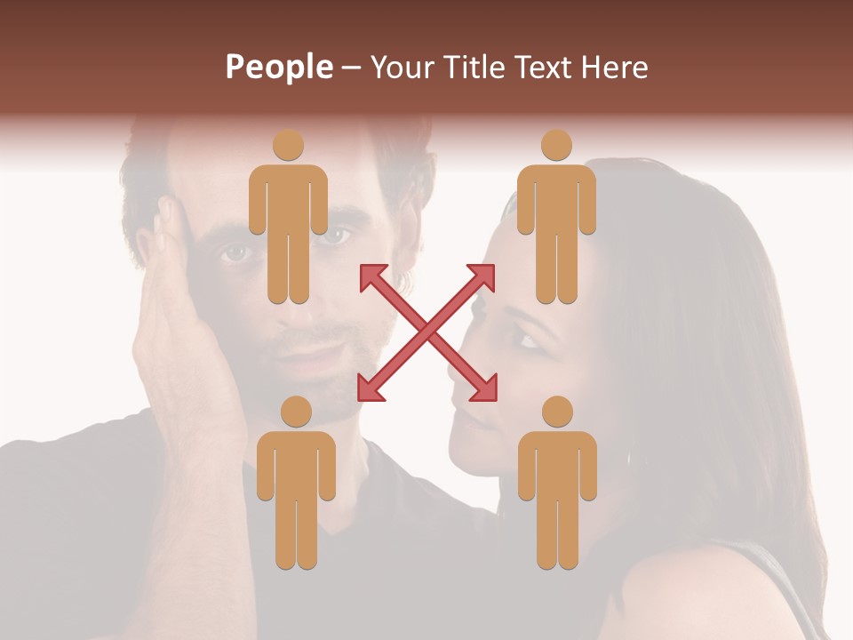 Adult Caucasian White PowerPoint Template