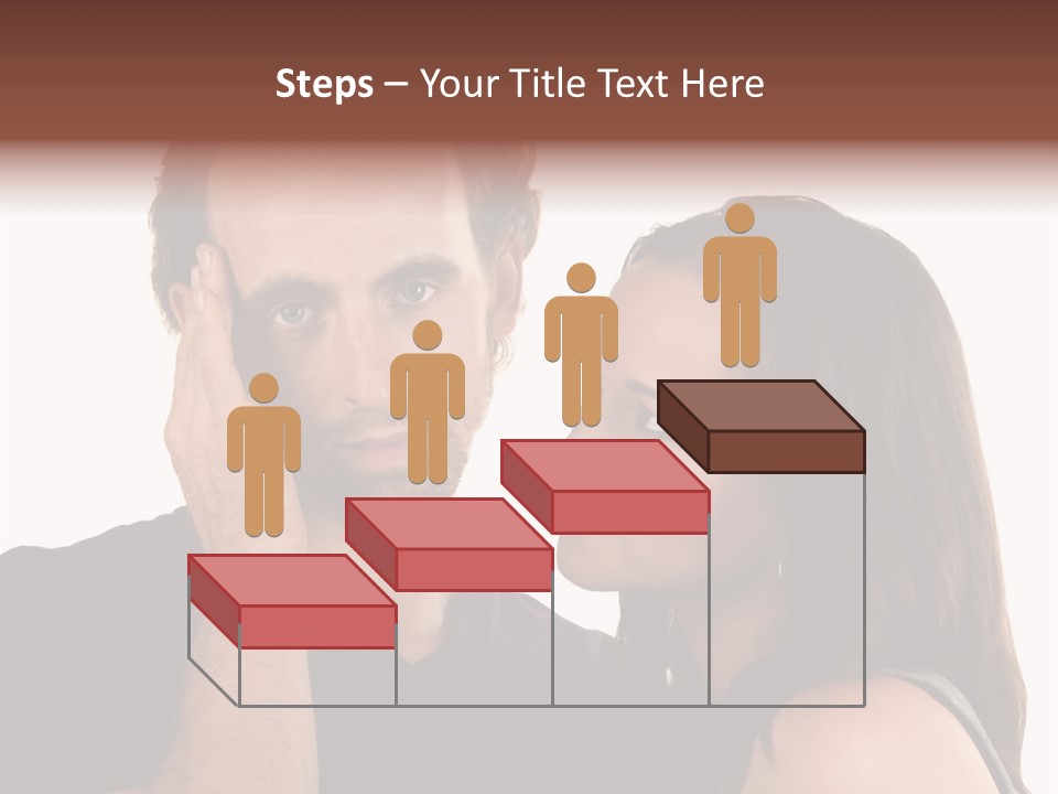 Adult Caucasian White PowerPoint Template