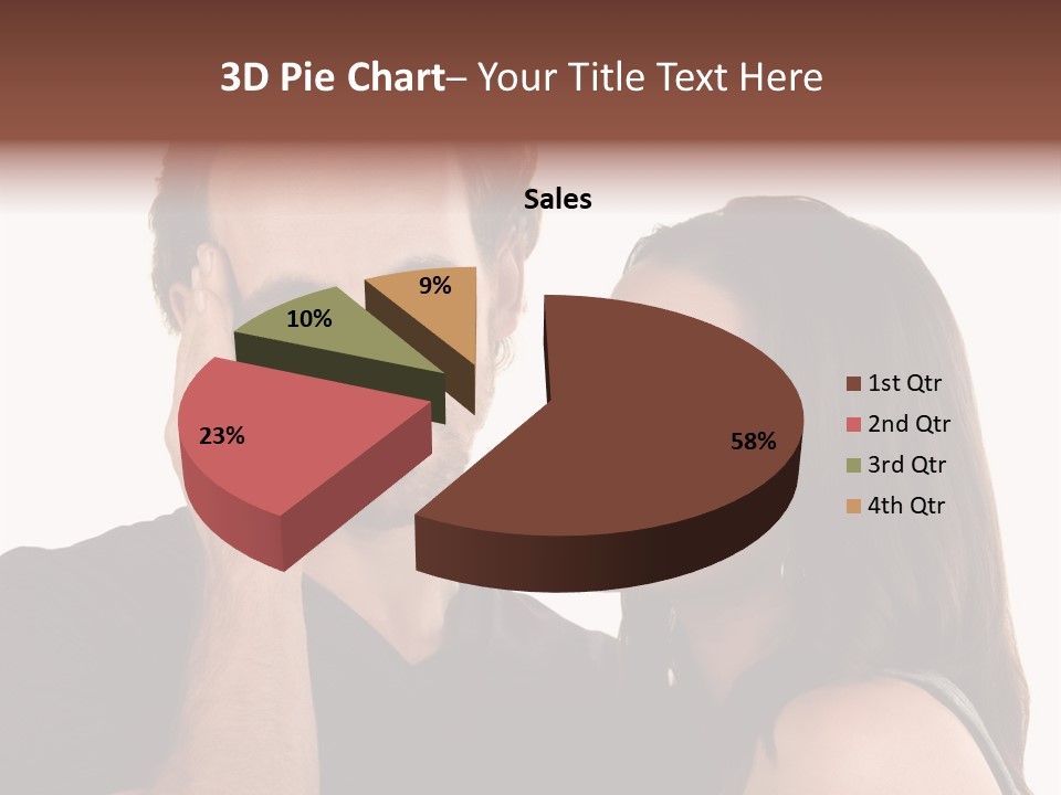 Adult Caucasian White PowerPoint Template