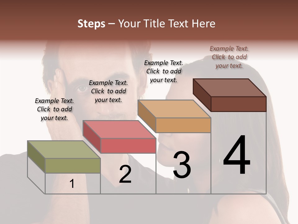 Adult Caucasian White PowerPoint Template