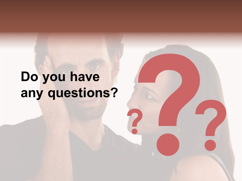 Adult Caucasian White PowerPoint Template