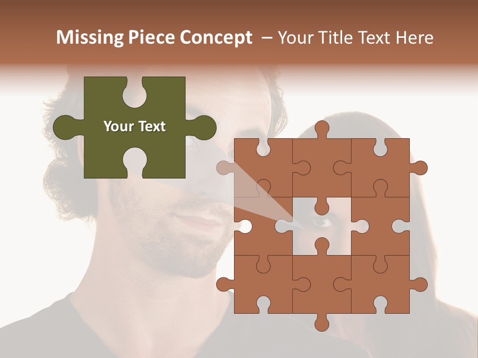 Innocent Fighting Partner PowerPoint Template