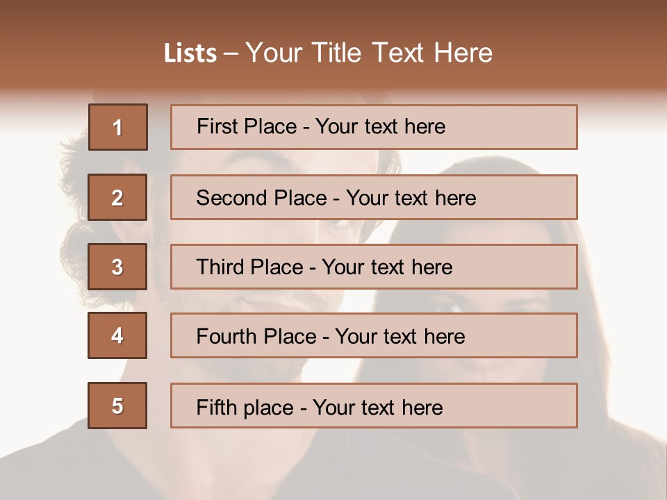 Innocent Fighting Partner PowerPoint Template