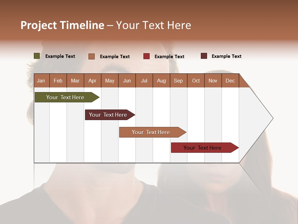 Innocent Fighting Partner PowerPoint Template