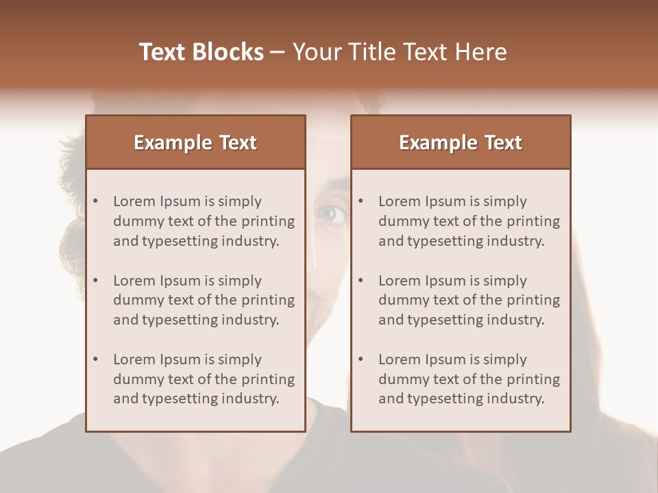 Innocent Fighting Partner PowerPoint Template
