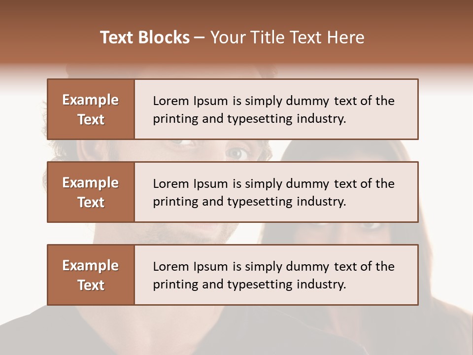 Innocent Fighting Partner PowerPoint Template
