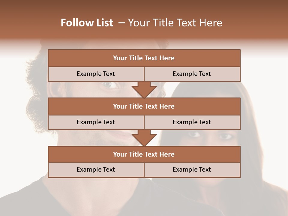 Innocent Fighting Partner PowerPoint Template