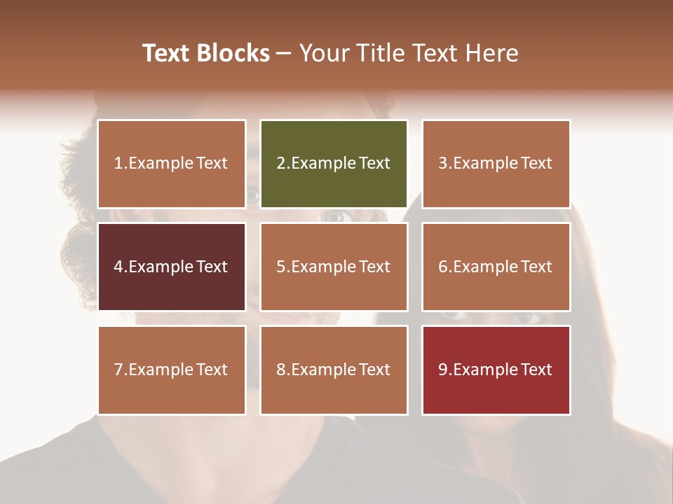Innocent Fighting Partner PowerPoint Template