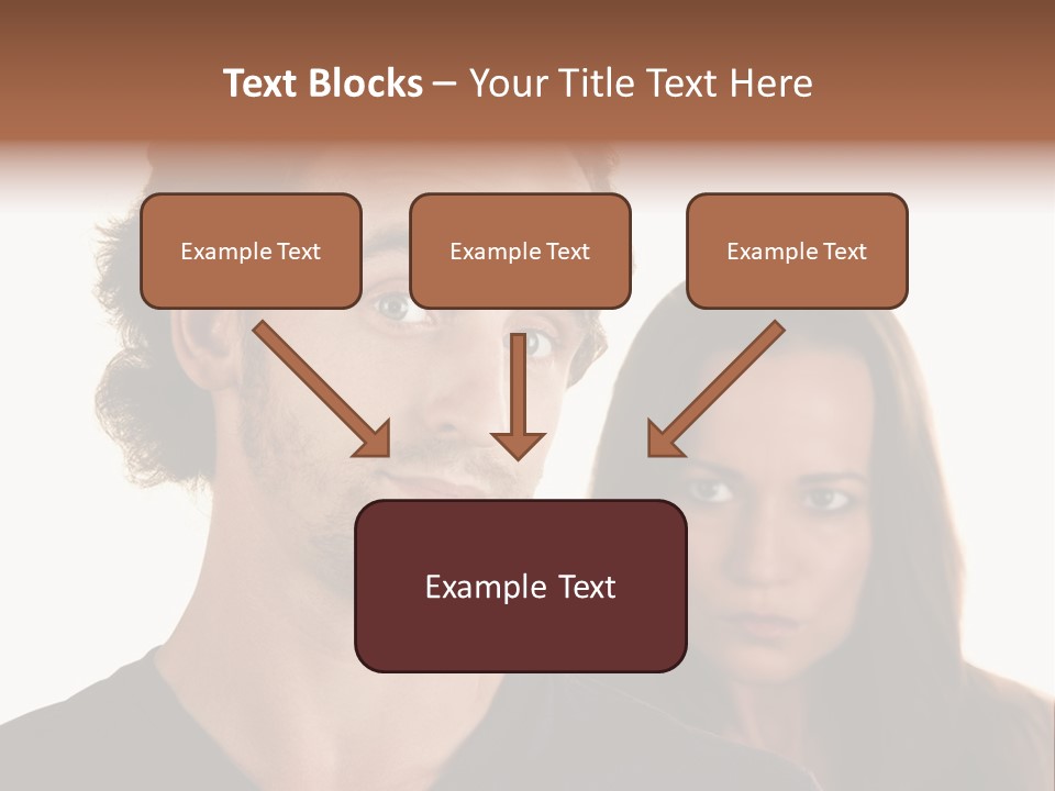 Innocent Fighting Partner PowerPoint Template