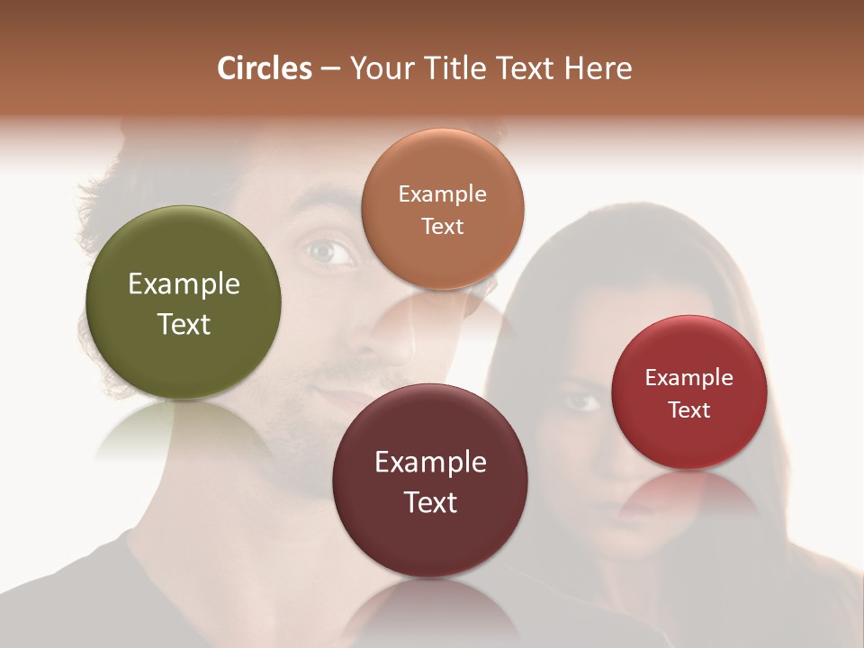 Innocent Fighting Partner PowerPoint Template