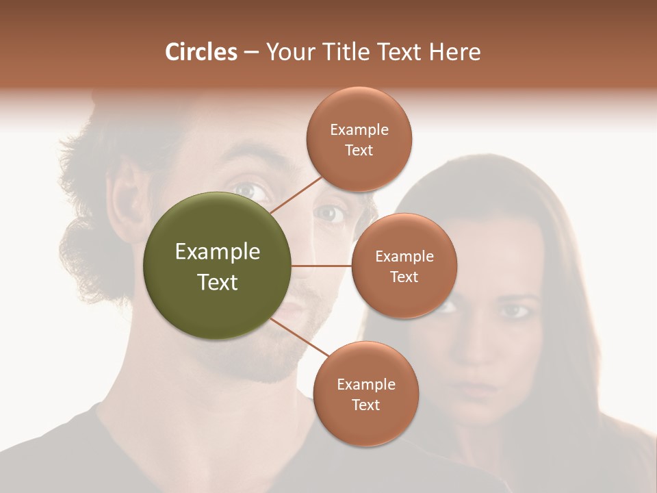 Innocent Fighting Partner PowerPoint Template
