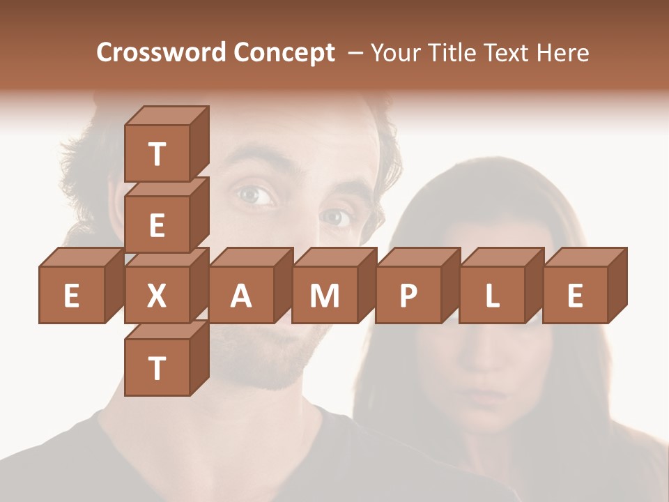 Innocent Fighting Partner PowerPoint Template