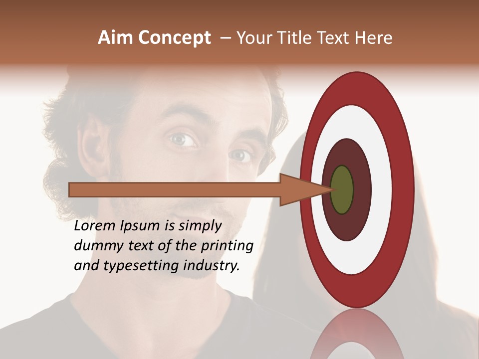 Innocent Fighting Partner PowerPoint Template