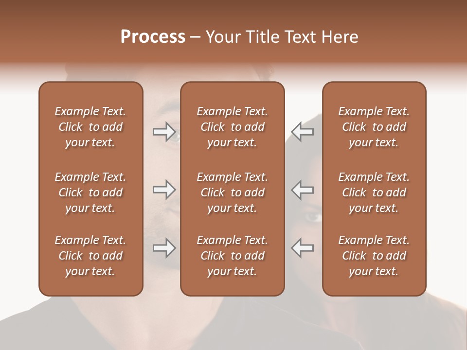 Innocent Fighting Partner PowerPoint Template