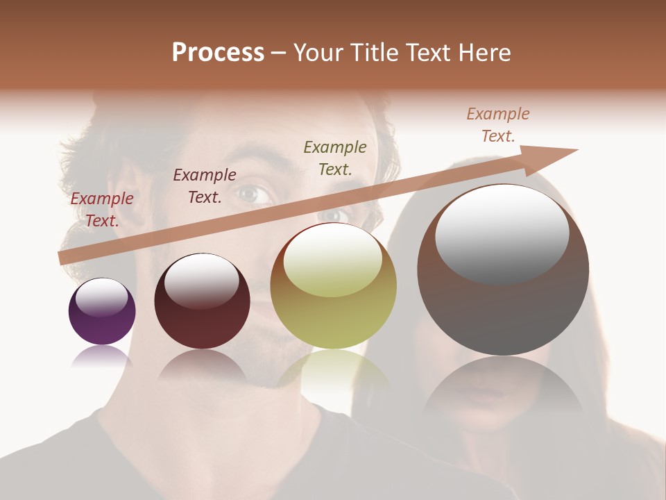 Innocent Fighting Partner PowerPoint Template