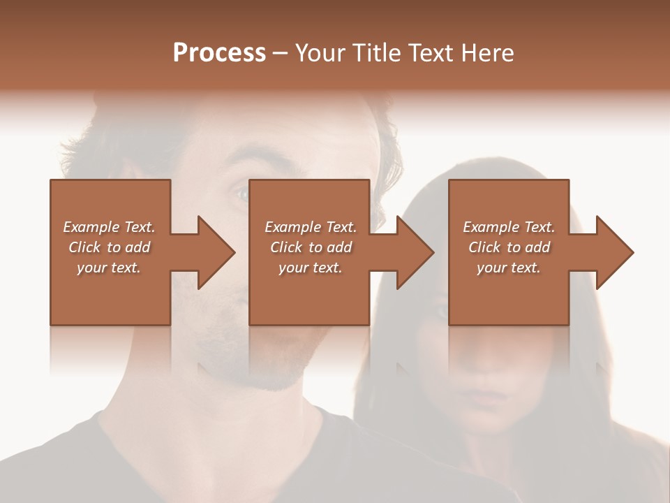 Innocent Fighting Partner PowerPoint Template