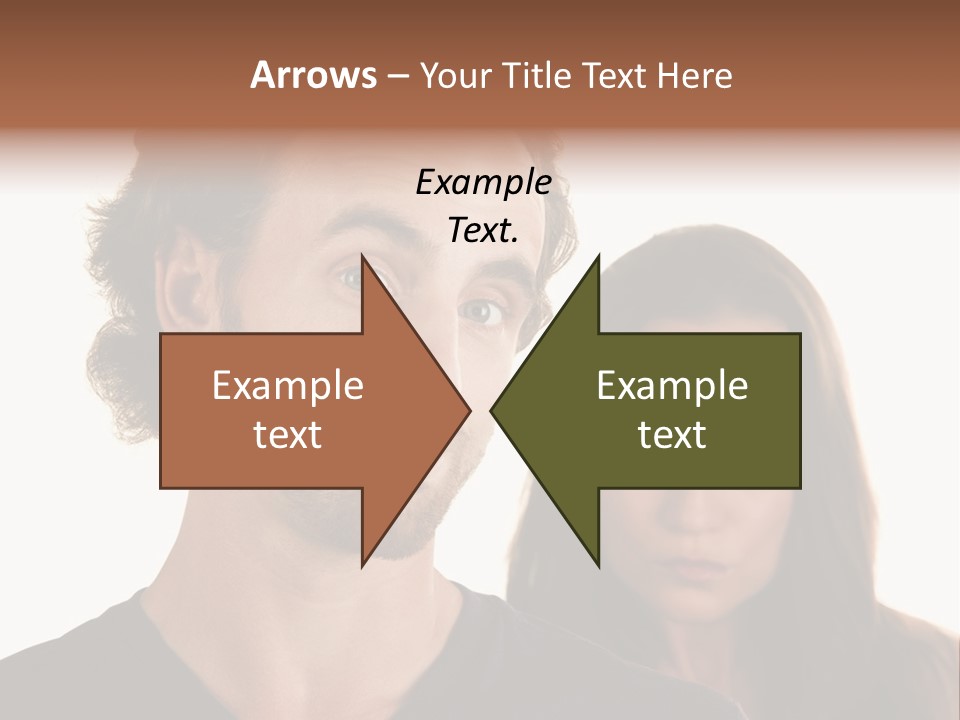 Innocent Fighting Partner PowerPoint Template